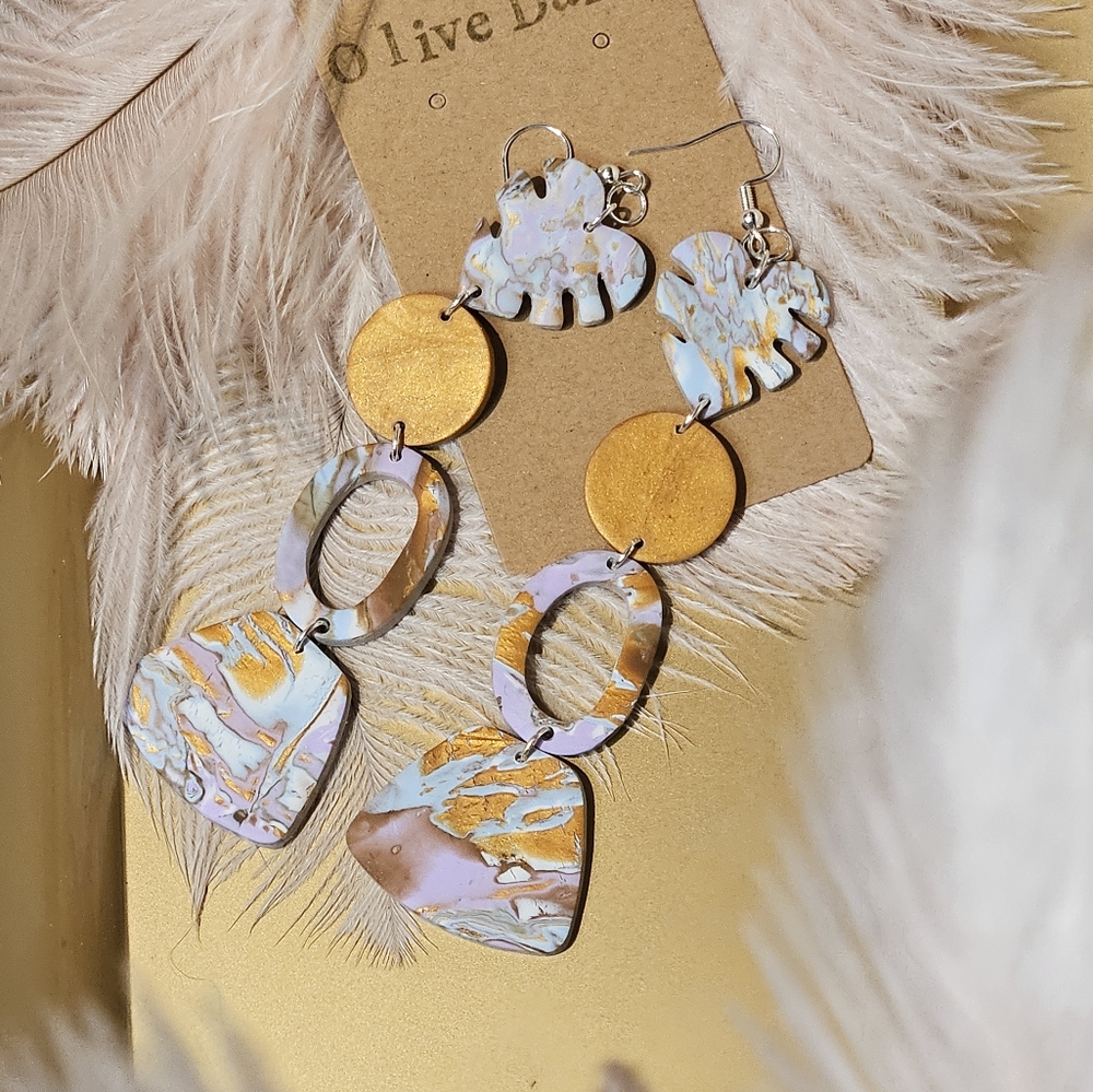 Handmade Polymer Clay Earrings